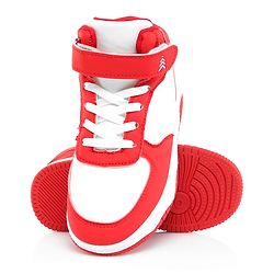 Pine Kids Velcro Closure Solid Sneaker Shoes - Red