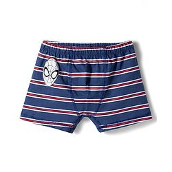 Pine Kids Marvel Single Jersey Knit Trunks with Spider-Man Graphics Pack of 3 - Multicolor