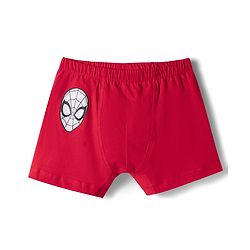 Pine Kids Marvel Single Jersey Knit Trunks with Spider-Man Graphics Pack of 3 - Multicolor