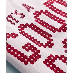 Pine Kids Cotton Woven Half Sleeves Checks Shirt With Inner Tee - Red