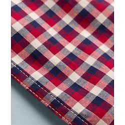Pine Kids Cotton Woven Half Sleeves Checks Shirt With Inner Tee - Red