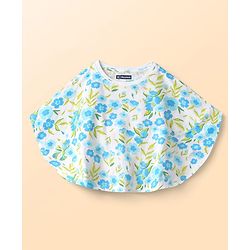 Pine Kids Cotton Knit Floral Printed Top - Multicolor