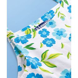 Pine Kids Cotton Knit One Piece Dresses/Frocks Floral Print Multi color 5-6 Years