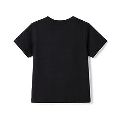 Pine Kids Cotton Knit T-Shirts Tiger Graphic Print Jet Black 4-5 Years