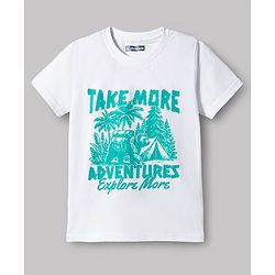 Pine Kids Cotton Knit Half Sleeves Beach & Sports Theme Printed T-Shirts Pack Of 5 - Multicolour