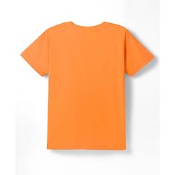 Pine Kids Cotton Knit Half Sleeves Text Printed T-Shirts Pack Of 5 - Multicolour