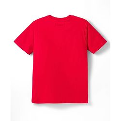 Pine Kids Cotton Knit Half Sleeves Text Printed T-Shirts Pack Of 5 - Multicolour
