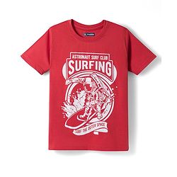 Pine Kids Cotton Knit Half Sleeves Sports Theme & Text Printed T-Shirts Pack Of 5 - Multicolour