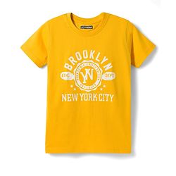 Pine Kids Cotton Knit Half Sleeves Text Printed T-Shirts Pack Of 5 - Multicolour