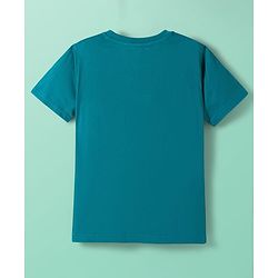 Pine Kids Cotton Knit Half Sleeves Beach Theme & Vehicles Printed T-Shirts Pack of 5 - Multicolour