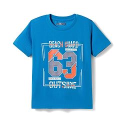 Pine Kids Cotton Knit Half Sleeves beach Theme & Text Printed T-Shirts Pack Of 5 - Multicolour
