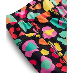 Pine Active Knit Full Length Super Stretch Printed Leggings - Multicolor