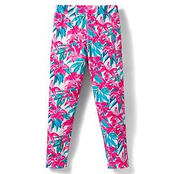 Pine Active Knit Full Length Floral Printed Super Stretch Leggings - Multicolour