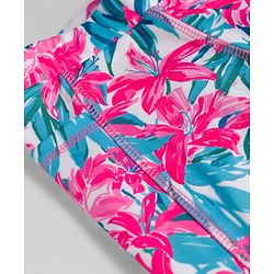 Pine Active Knit Full Length Floral Printed Super Stretch Leggings - Multicolour