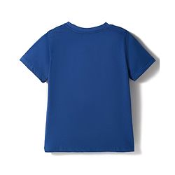 Pine Kids Disney Single Jersey Knit Half Sleeves T-Shirts with Mickey Mouse Graphic Pack of 2 - Navy Blue & Red