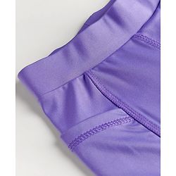 Pine Active Knit Solid Full Length Premium Ultra Comfort Super Stretch Aero soft Leggings - Purple