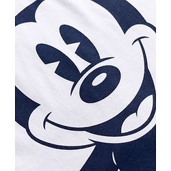 Pine Kids Disney Single Jersey Knit Half Sleeves Shirt T-Shirt & Shorts Set with Mickey Mouse Graphics - Multicolor