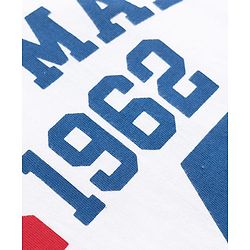 Pine Kids Marvel Single Jersey Knit Half Sleeves T-Shirt & Shorts Set with Spiderman Graphics - White & Blue