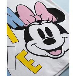 Pine Kids Disney Cotton Woven Full Sleeves Shirt & T-Shirt With Minnie Mouse Graphics - Multi Colour