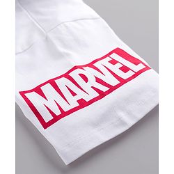Pine Kids Marvel Single Jersey Knit Half Sleeves T-Shirt & Shorts Set With Avengers Graphics - Multicolor