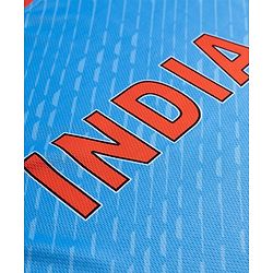 Pine Active Knit Half Sleeves India Team Jersey T-Shirt - Blue