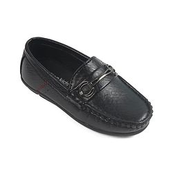 Pine Kids Slip On Loafers - Black