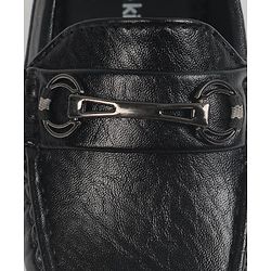 Pine Kids Slip On Loafers - Black