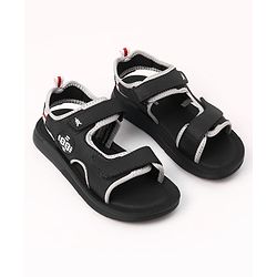 Pine Kids Velcro Closure Solid Sandals - Blue