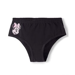 Pine Kids Disney Lycra Knit Panties With Minnie Mouse Graphics Pack of 3 - Multicolor