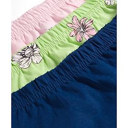 Pine Kids Disney Lycra Knit  Panties With Minnie Mouse Graphic Pack of 3 - Multicolor