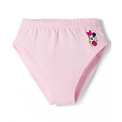 Pine Kids Disney Lycra Knit  Panties With Minnie Mouse Graphic Pack of 3 - Multicolor