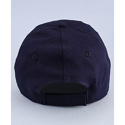 Pine Kids Marvel Cotton Woven  Summer Cap With Spider Man Print Navy Blue - Diameter 20 cm