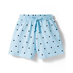 Pine Kids Disney Single Jersey Knit Half Sleeves T-Shirt & Shorts Night Suit With Marie Graphics - Blue