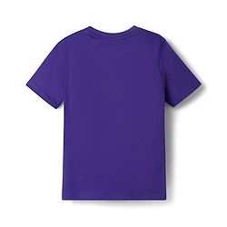 Pine Kids 100% Cotton Knit Half Sleeves Tiger Printed T-Shirt - Purple