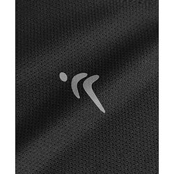 Pine Active Knit Sleeveless Solid Tank T-Shirt -Black