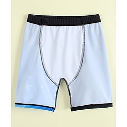 Pine Active Swimming Trunk with Star Print- Black
