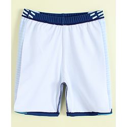 Pine Active Printed Swimming Trunk - Navy Blue