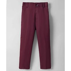 Pine Kids Knit Full Sleeves Solid Colour Party Blazer with T-Shirt & Trouser Set - Wine