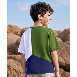 Pine Kids Cotton Knit T-Shirts Half Sleeves Round Neck - Multicolor