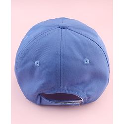 Pine Kids Marvel Cotton Woven Summer Cap With Avengers Graphics Blue - Diameter 18 cm