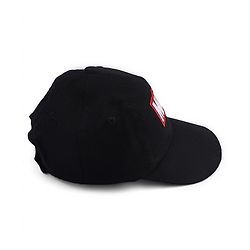 Pine Kids Marvel Cotton Woven Summer Cap With Avengers Graphics Black - Diameter 20 cm