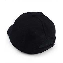 Pine Kids Marvel Cotton Woven Summer Cap With Avengers Graphics Black - Diameter 20 cm