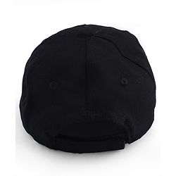 Pine Kids Marvel Cotton Woven Summer Cap With Avengers Graphics Black - Diameter 20 cm