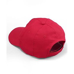 Pine Kids Marvel Cotton Woven Summer Cap With Marvel Print Red - Diameter 16 cm