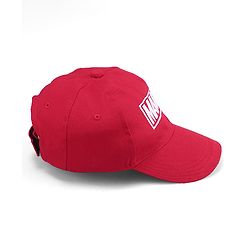 Pine Kids Marvel Cotton Woven Summer Cap With Marvel Print Red - Diameter 16 cm