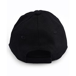 Pine Kids Marvel Cotton Woven Summer Cap With Avengers Graphics Black - Diameter 20 cm