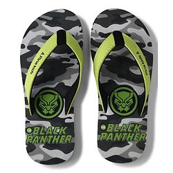 Pine Kids Marvel Slip On Flip Flop With Camouflage Print - Grey