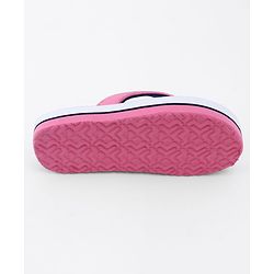 Pine Kids Disney Slip On Flip Flops with Elsa & Anna Print - Blue