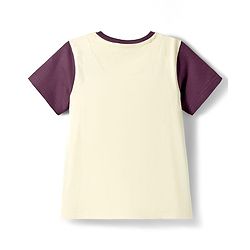 Pine Kids Cotton Knit T-Shirts Half Sleeves Round Neck Striped Multi Color 4-5 Years