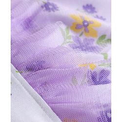 Pine Kids Cotton Knit Sleeveless Floral Printed Top - Multicolour